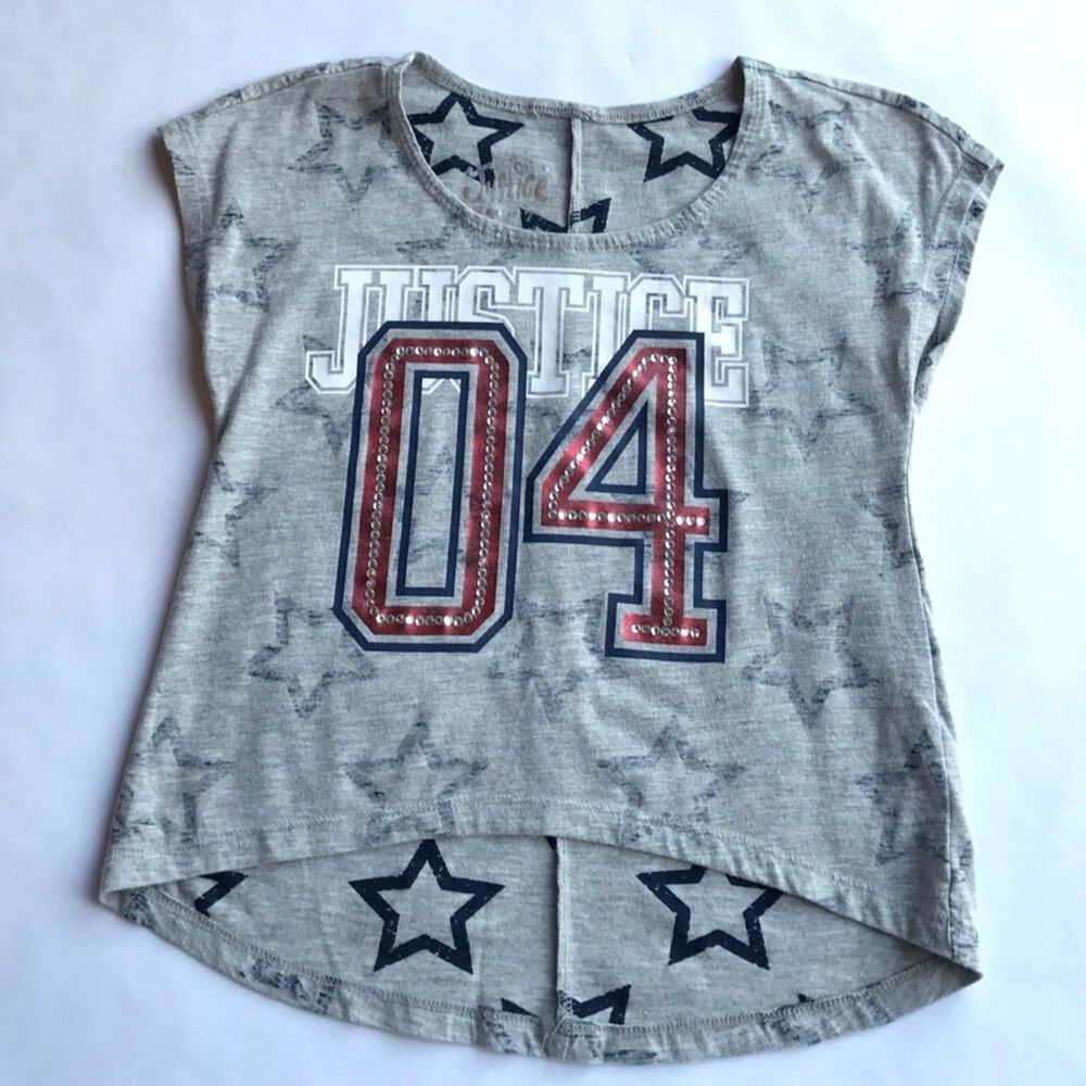 Justice tee girls size 7